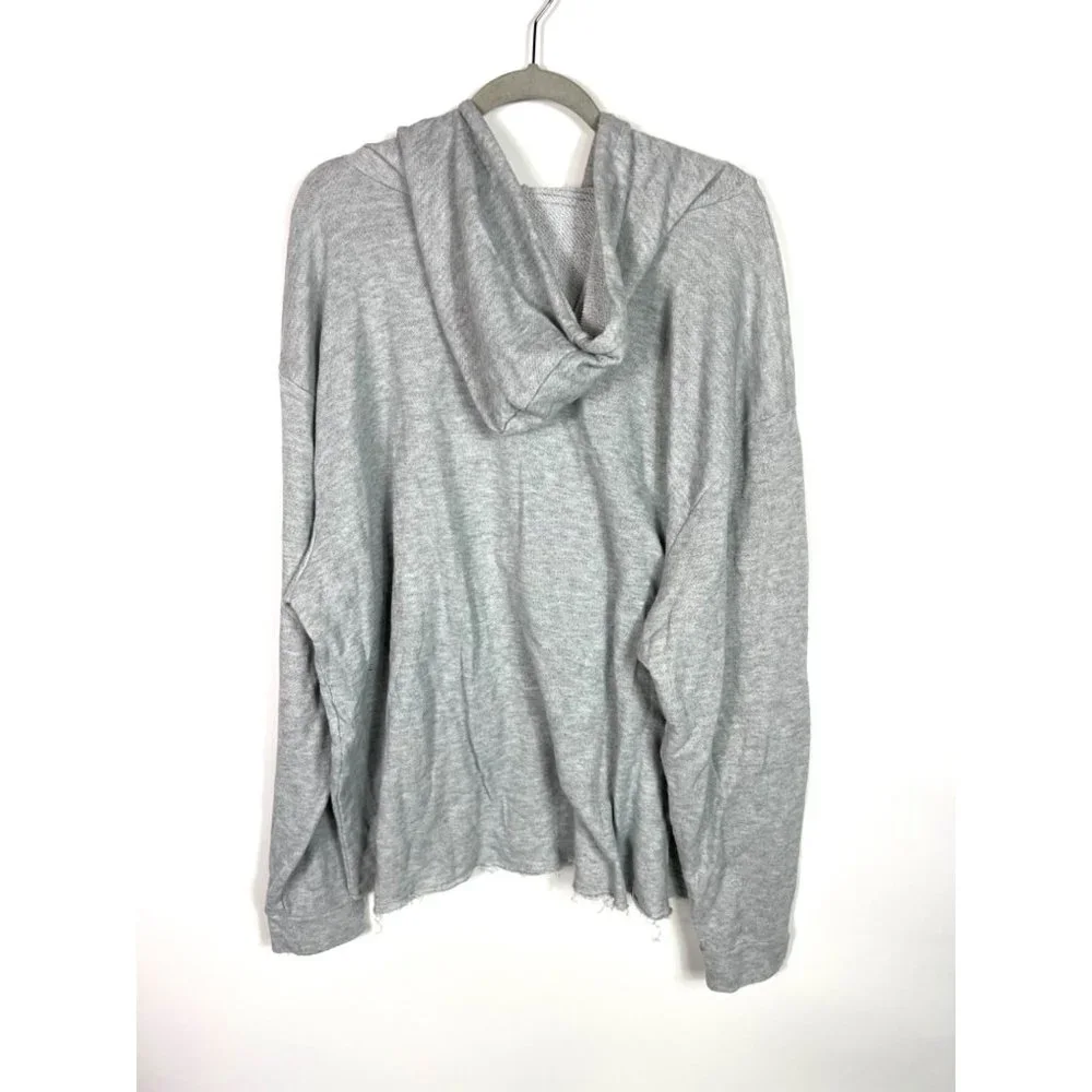 Torrid gray hoodie with front pocket_6